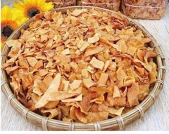 Mứt Dừa CACAO SẤY GIÒN Bến Tre đặc biệt - Gói 500gr