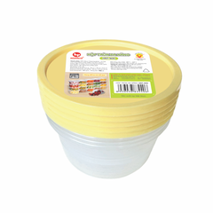 Hộp Tròn Đa Năng 400ml Hofaco - Lốc 5c (HNT.400)