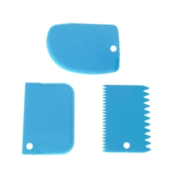 Bộ 3 miếng cắt vét Bột, chà láng, răng cưa 1 MÀU (BT0555)