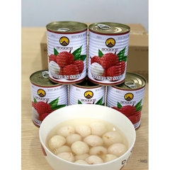 Vải Ngâm BODDOB Thái Lan - Lon 565gr