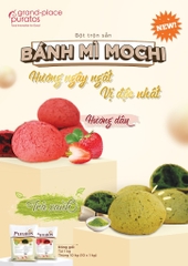 Bột trộn sẵn Bánh Mì MOCHI hương DÂU Puratos - Gói 1kg (4022335)