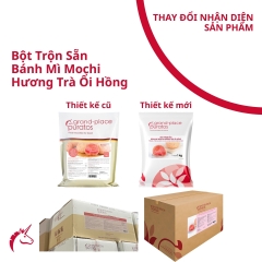 Bột trộn sẵn Bánh Mì MOCHI hương TRÀ ỔI HỒNG Puratos - Gói 1kg (4025731)