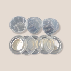 Hộp nhựa FLan BÔNG HOA (90ml) Vĩnh Trường - Lốc 50c
