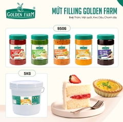 Mứt Filling Chanh Dây GOLDEN FARM - Hủ 950gr