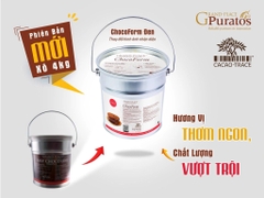 Socola Chocoform Sệt ĐEN CCT Puratos - Xô 4kg