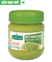 Bơ MATCHA Golden Farm - Hủ 170gr