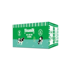 Sữa tươi tiệt trùng Vinamilk 100% CÓ ĐƯỜNG - Gói 220ml