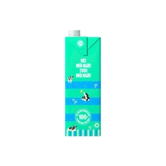 Sữa tươi tiệt trùng Vinamilk 100% KO ĐƯỜNG - Hộp 1L
