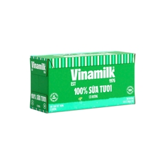 Sữa tươi tiệt trùng Vinamilk 100% CÓ ĐƯỜNG - Hộp 1L