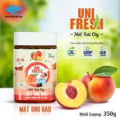 UniFresh M04 - Mứt Mật Ong Đào - Hủ 350gr