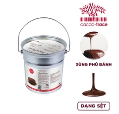 Socola Chocoform Sệt ĐEN CCT Puratos - Xô 4kg