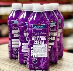 Kem Sữa Whipping Cream EMBORG 35.7%  New Zealand - Chai 1L