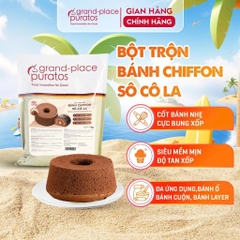 Bột trộn sẵn bánh CHIFFON SOCOLA Puratos - Gói 1kg
