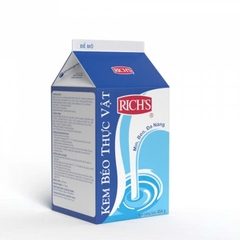 RICH - Kem béo THỰC VẬT LÙN (Bao Bì Cũ) - Hộp 454gr