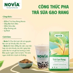 Trà Gạo Rang NOVIA - Gói 500gr