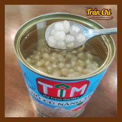 Hạt nổ Củ Năng TRẮNG TIM - Lon 560gr
