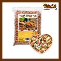 Hạnh Nhân nguyên Hạt sống - Gói 500gr