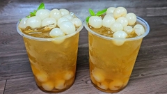 Sinh tố NHÃN Golden Farm - Chai 1 lít