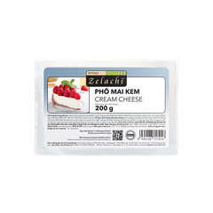 Phô Mai Kem Cream Cheese ZELACHI - Cục 200gr