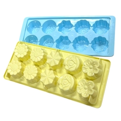 Khay Đá Nhựa Bông 10c Châu Hưng (KD05) (10 cái giảm 2.5k/1 cái)