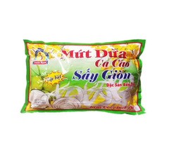 Mứt Dừa CACAO SẤY GIÒN Bến Tre đặc biệt - Gói 500gr