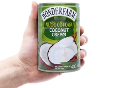 Nước Cốt Dừa lon WONDERFARM - Lon 400ml