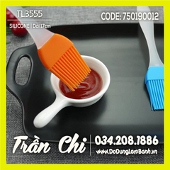 CSM17 - CHỔI quét silicone, CÁN NHỰA MỜ - Size NHỎ 17CM (1/6)