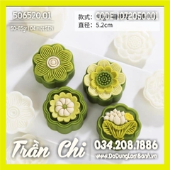 Khuôn TTLX 50-65gr - 04 mặt HOA SEN NỔI (506520.01)