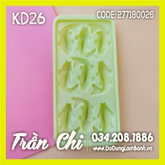 Khuôn nhựa VT - KD26 - Cá chép 9 con (Updated 01/22)