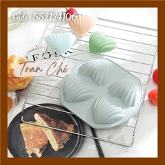 VT1251 - Khuôn silicone vỉ Trái Tim SỌC 4c (18/11)