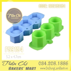 Khuôn silicone vỉ LY, CHẬU 3D 3c lớn (F59154)