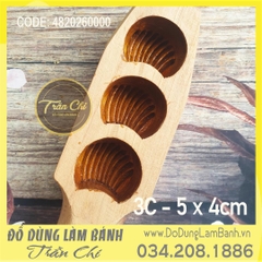 Khuôn gõ bánh HÁ CẢO GỖ 3c