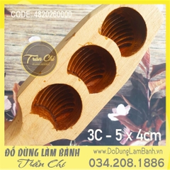 Khuôn gõ bánh HÁ CẢO GỖ 3c