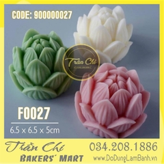 Khuôn silicone hoa SEN BÚP (F0027)