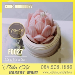 Khuôn silicone hoa SEN BÚP (F0027)