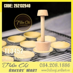 Dụng cụ làm bánh TART TRỨNG bằng GỖ 2 đầu (3-4.5cm) (TL3452)