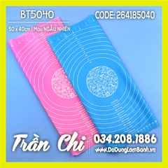 ML5040 - Miếng lót SILICONE cán bánh, nhào bột - Size 50x40cm (4/6)