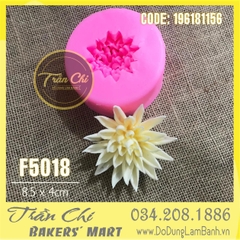 Khuôn silicone hoa CÚC NHỌN (F5018)