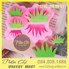 Khuôn silicone BỤI CỎ đủ size 5c (L3752)