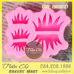Khuôn silicone BỤI CỎ đủ size 5c (L3752)