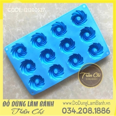 Khuôn silicone vỉ Cánh nhọn 12c NHỎ