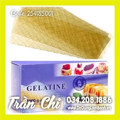 Lá Gelatine hiệu EWALD - Chiết lẻ 10 LÁ