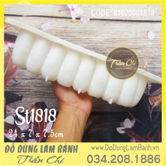Khuôn silicone trắng ZIC ZAC (ST1818)
