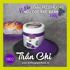 Bột Decor bánh YUM H02 - Vị NHO - 100gr (10/04)