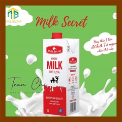 Sữa tươi Whole Milk UHT 3.5% Fat MILK SECRET - 1L (17/2)