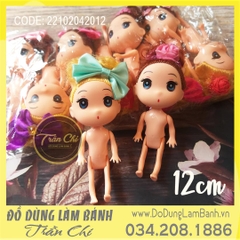 Búp bê Chibi KHÔNG QUẦN ÁO - 12cm