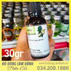 Hương mùi CHANH tổng hợp LEMON L090480 - Chai 30gr