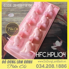 HPL104 - Khuôn nhựa HFC - Cá Chép ĐUÔI NGHIÊNG 8c (17/6)