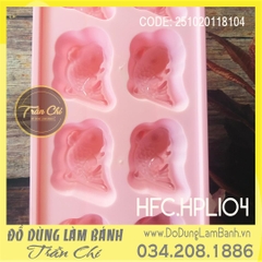 HPL104 - Khuôn nhựa HFC - Cá Chép ĐUÔI NGHIÊNG 8c (17/6)