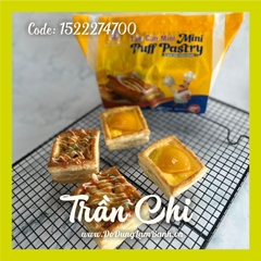 Đế bánh MINI PUFF PASTRY Nhất Hương - Bịch 40 miếng (20 cái) (16/11) (T24)